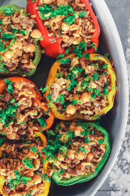 Gluten Free Mediterranean Stuffed Peppers