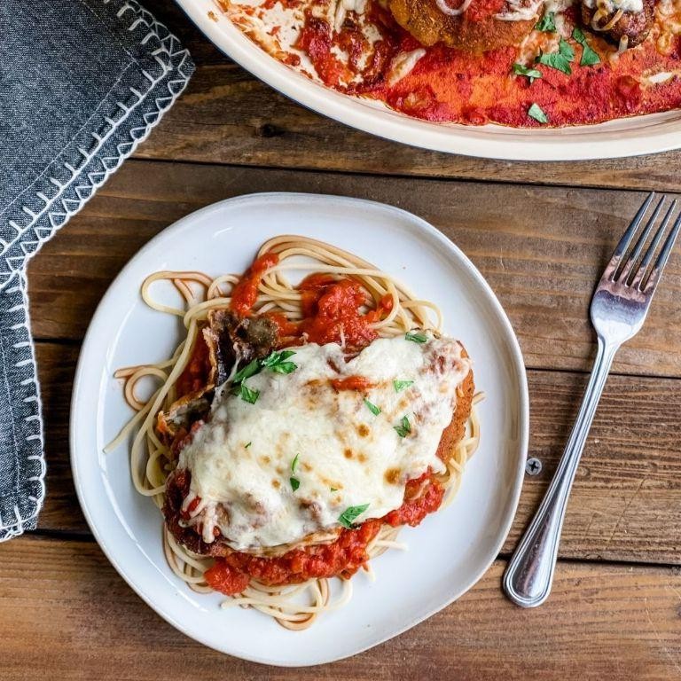 Gluten-Free Chicken Parmesan Pasta