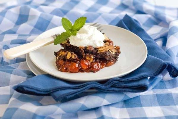 Gluten-Free Chocolate Cherry Dump Cake