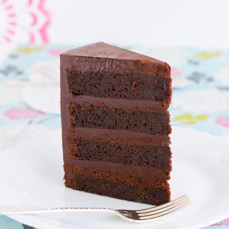 Gluten-Free Chocolate Mud Cake