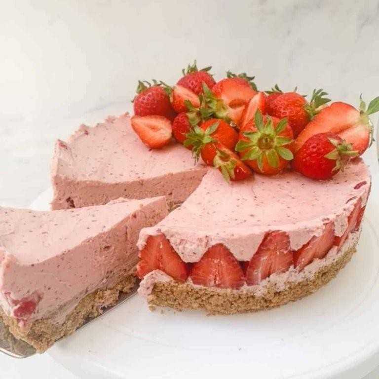 Gluten-Free Strawberry Cheesecake