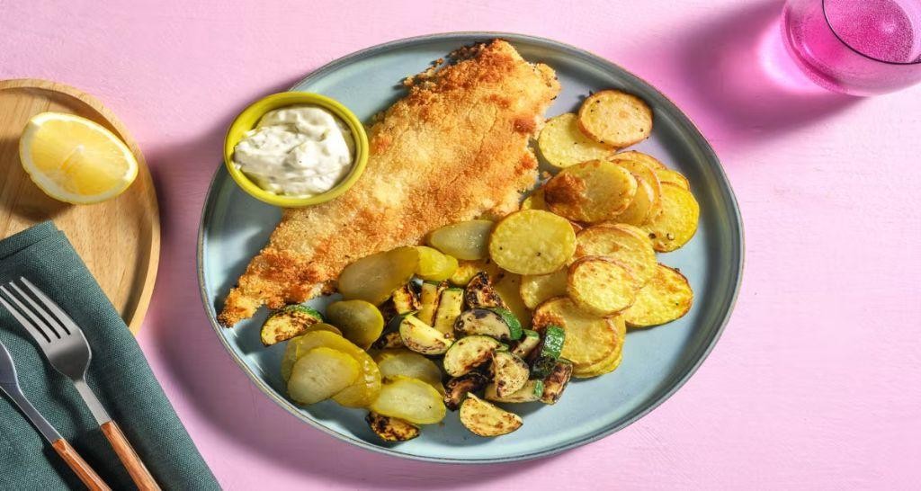 Golden Fried Breaded Tilapia