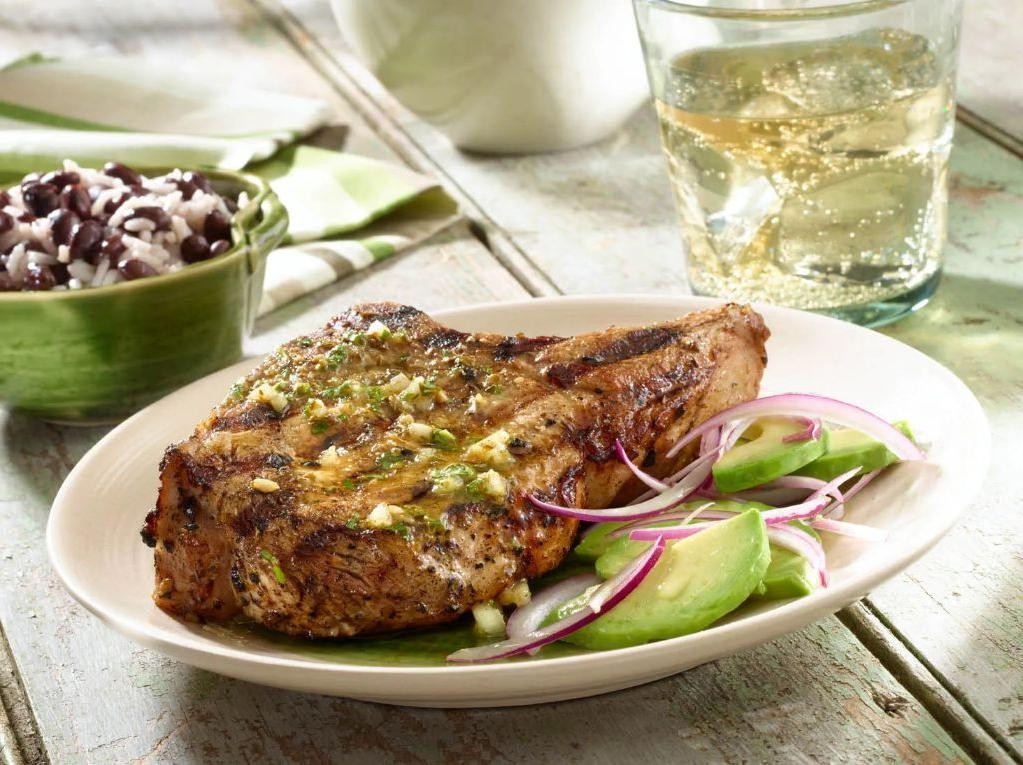 Goya Mojo Criollo Pork Chops