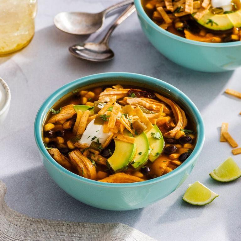 Goya Soup with Chicken