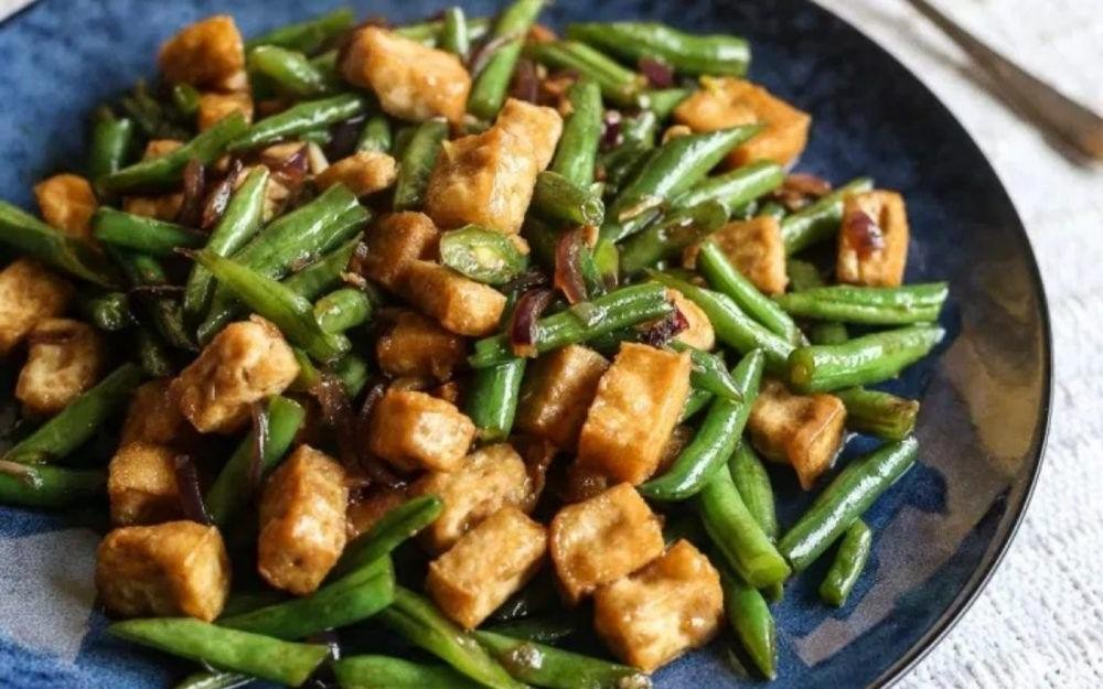 Goya and Tofu Stir Fry