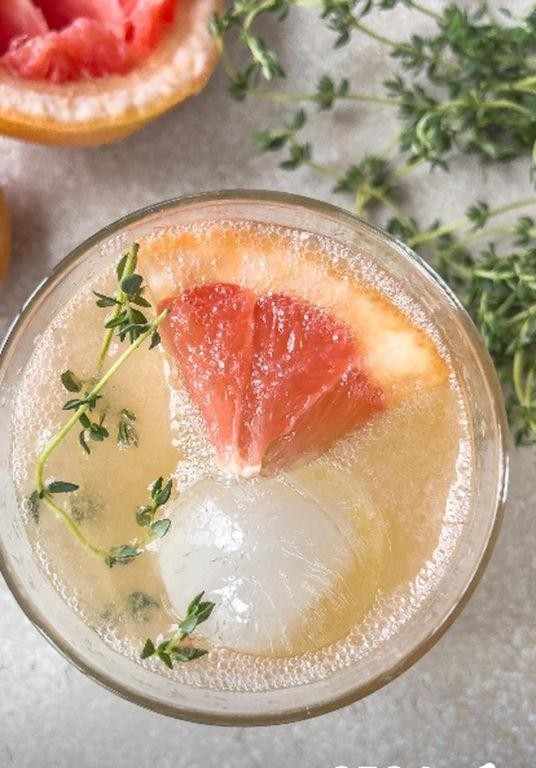 Grapefruit Honey Spritz