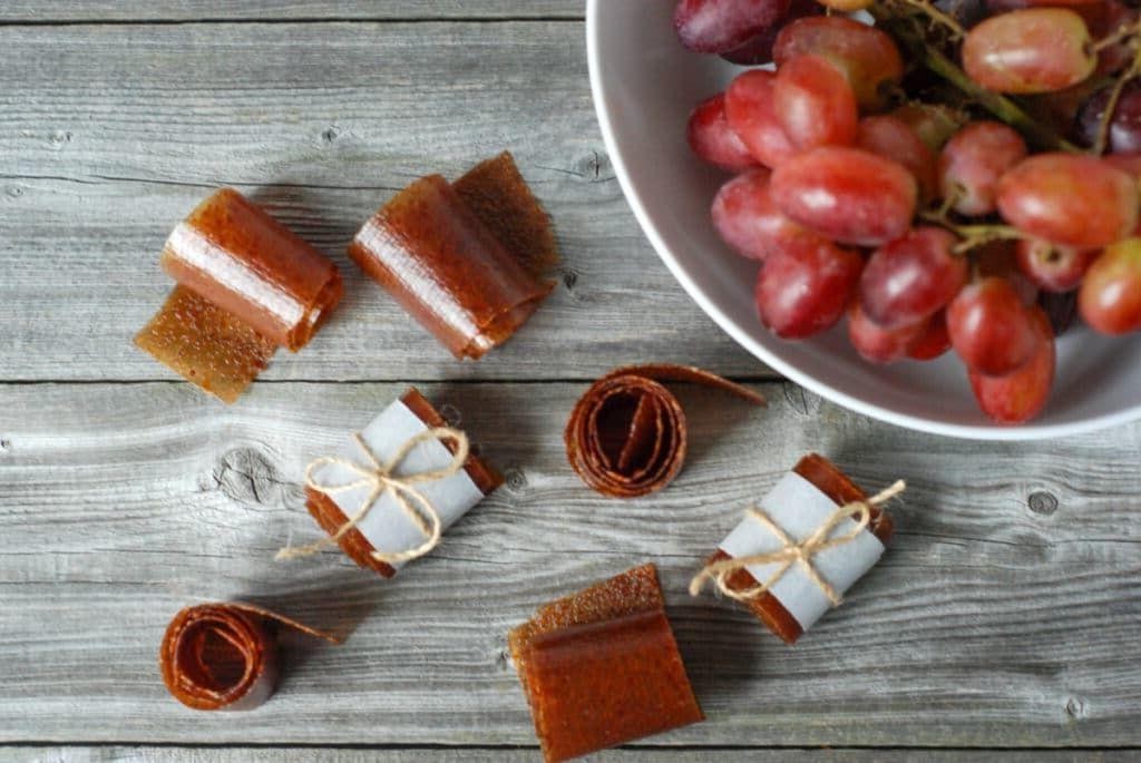 Grapefruit Rosemary Fruit Leather