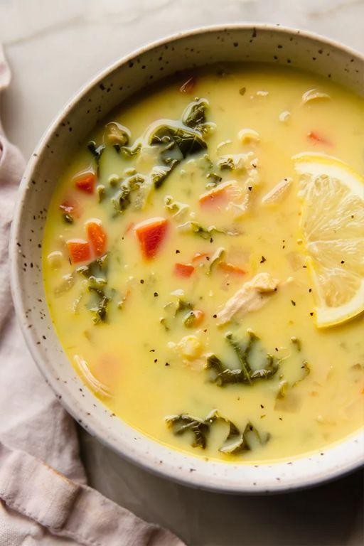 Greek Lemon Chicken Soup