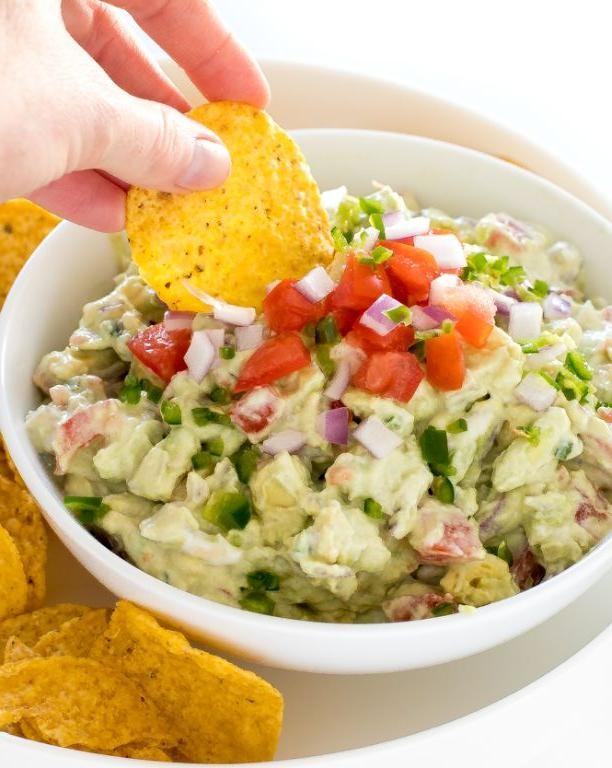Greek Yogurt Guacamole