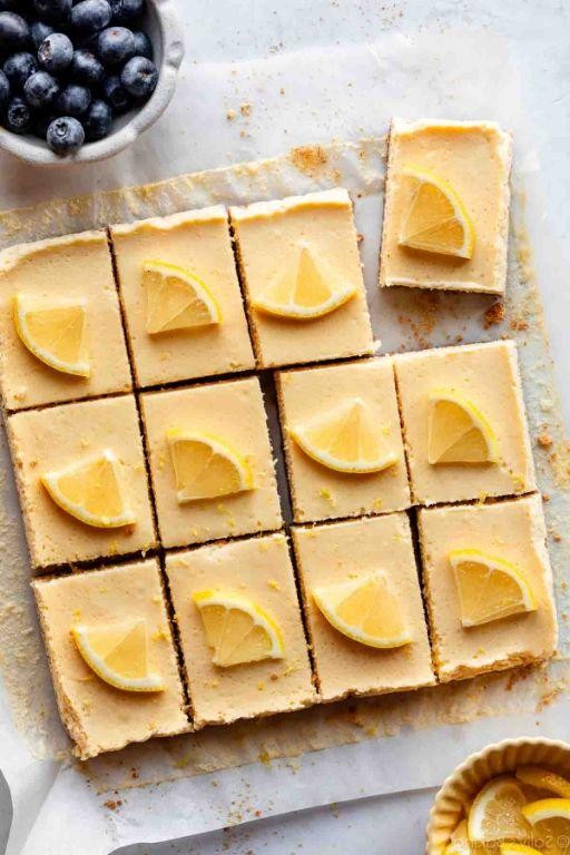 Greek Yogurt Lemon Bars