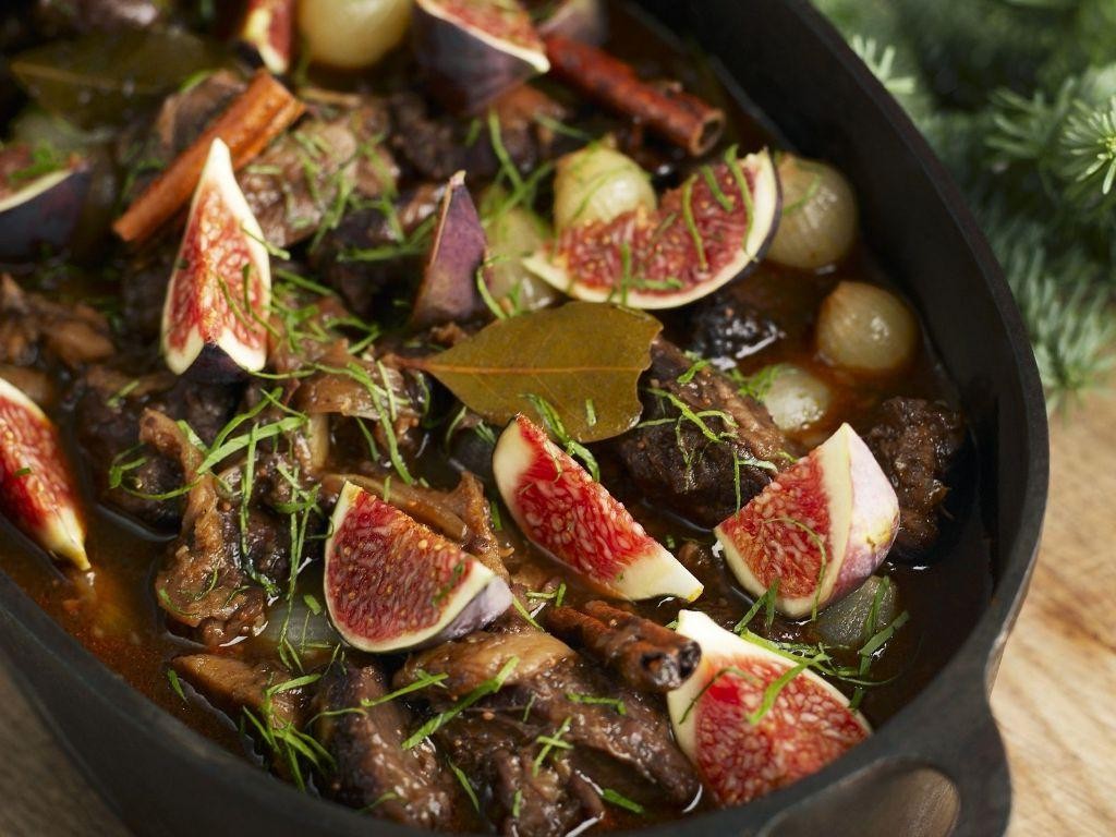 Green Fig and Beef Casserole