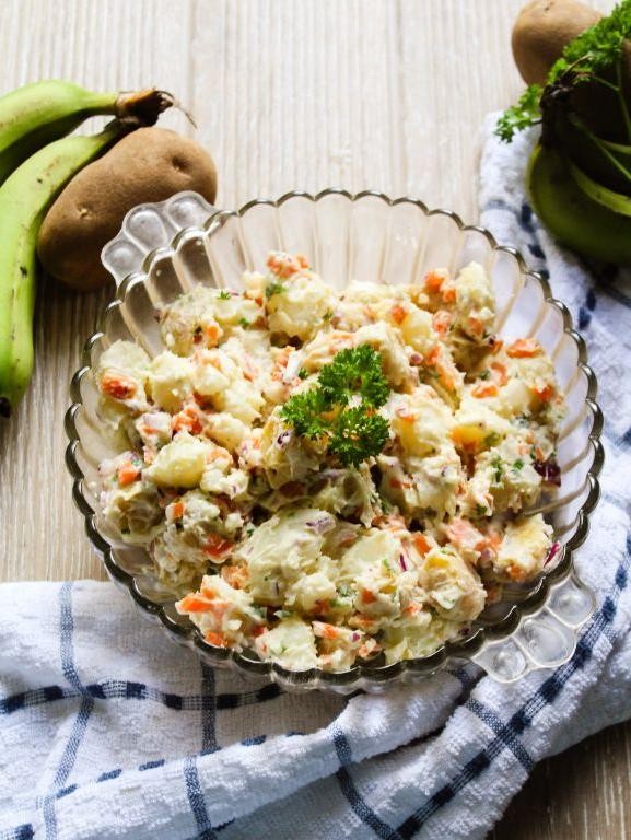 Green Fig and Potato Bake