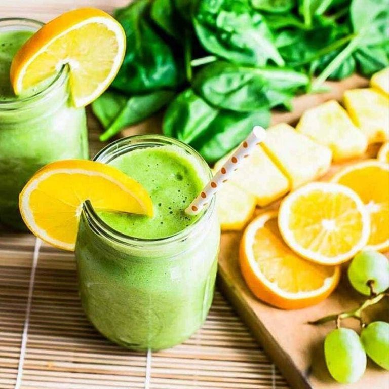 Green Grape and Spinach Smoothie