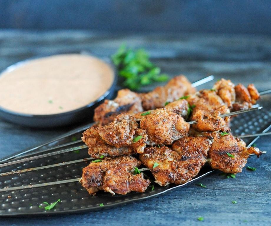 Grilled Alligator Tail with Garlic Butter