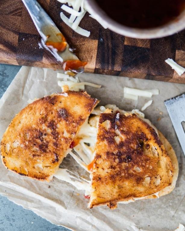 Grilled Cheese with Serrano Pepper Jam
