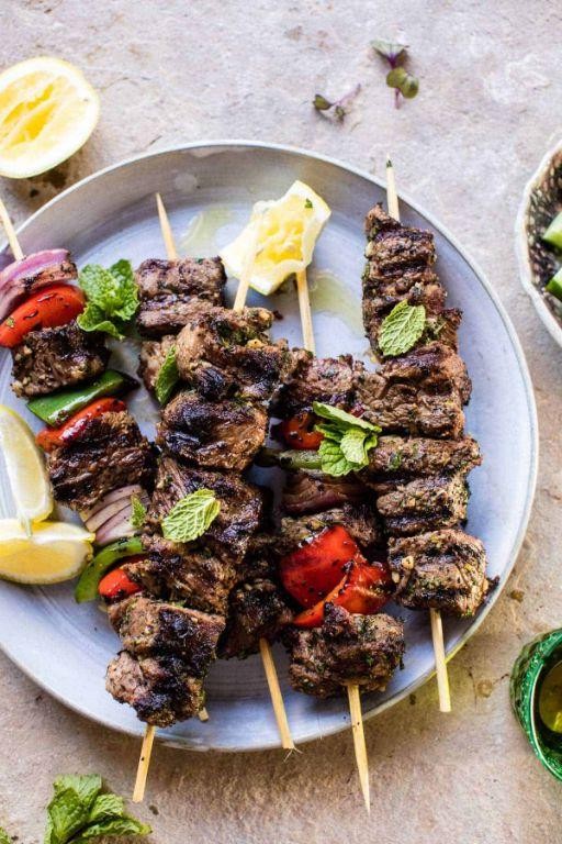 Grilled Mediterranean Lamb Kebabs
