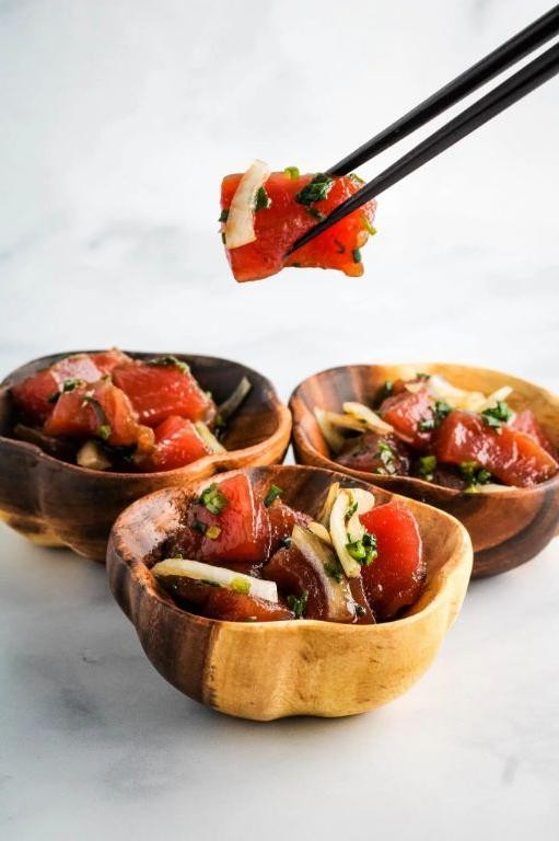 Grilled Ono with Hawaiian Chili Pepper Water