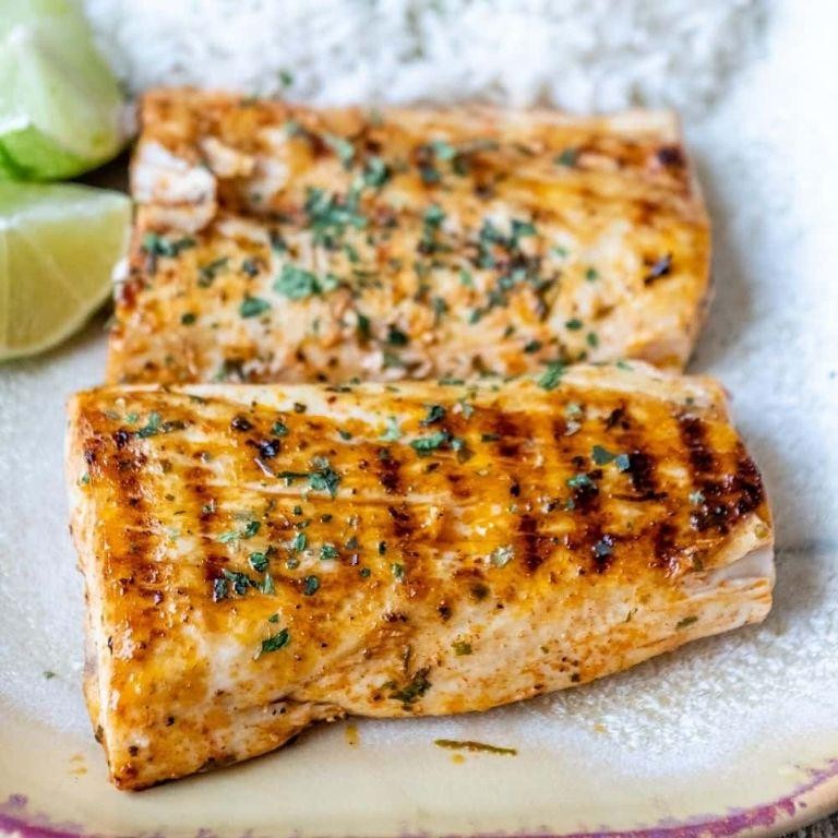 Grilled Orange Roughy with Herbs