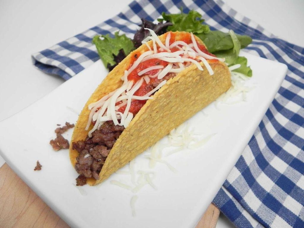 Ground Beef and Italian Sausage Tacos with a Twist
