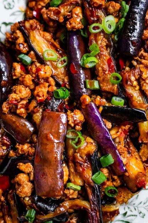 Ground Pork and Eggplant Casserole