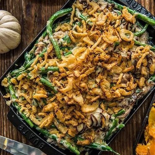 Ground Pork and Green Bean Casserole