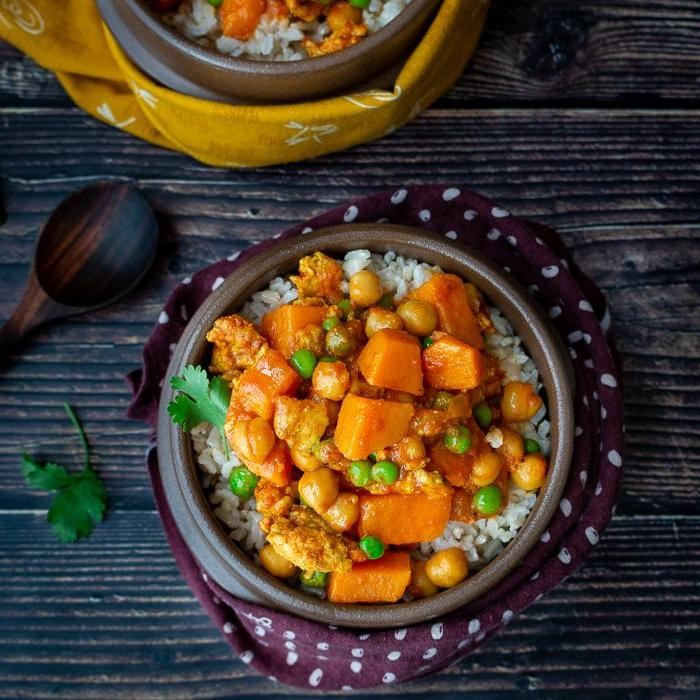 Ground Turkey Sweet Potato Curry