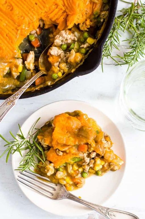 Ground Turkey Sweet Potato Shepherd