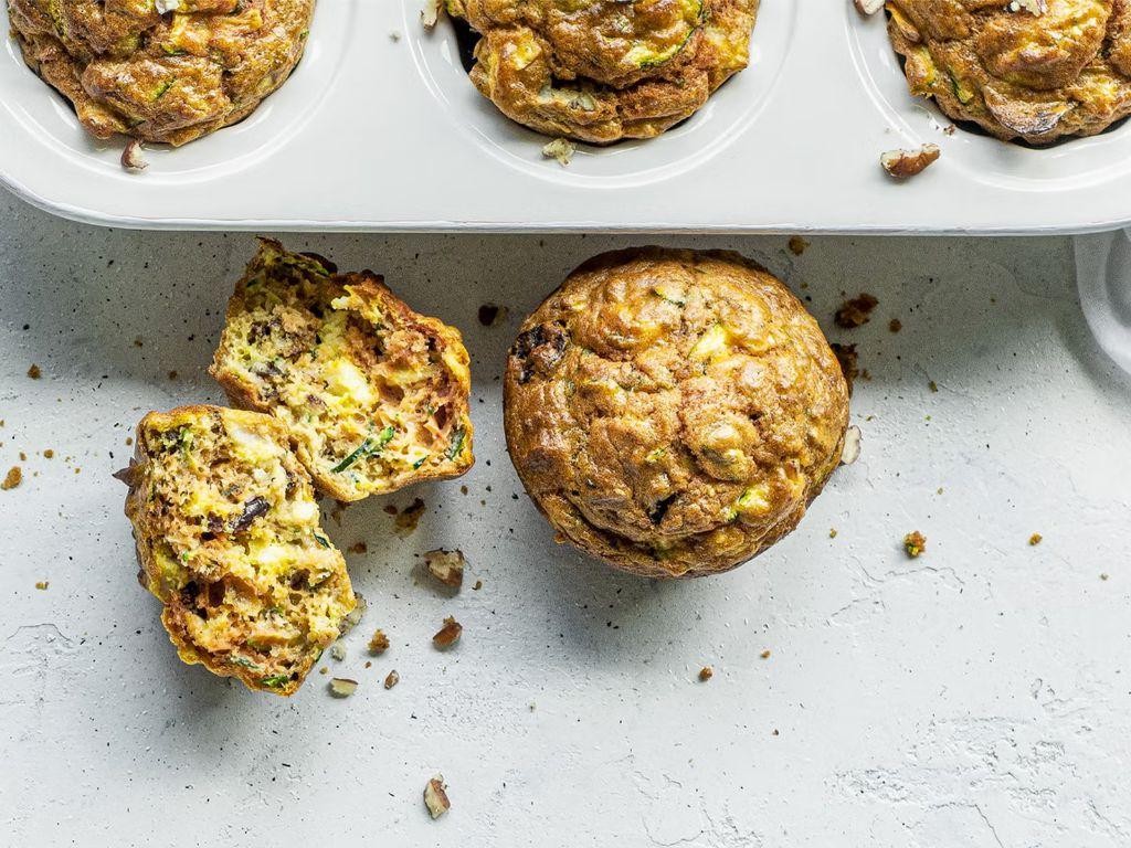 Ground Turkey and Zucchini Muffins