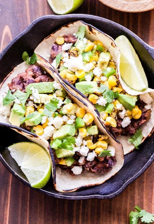 Gyro Tacos with Avocado Salsa