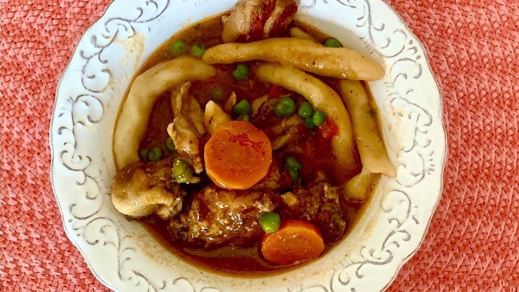 Haitian Chicken and Dumplings