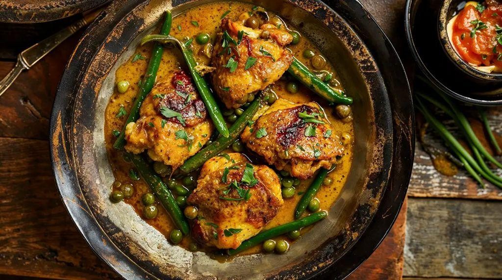 Haitian Chicken in Coconut Sauce