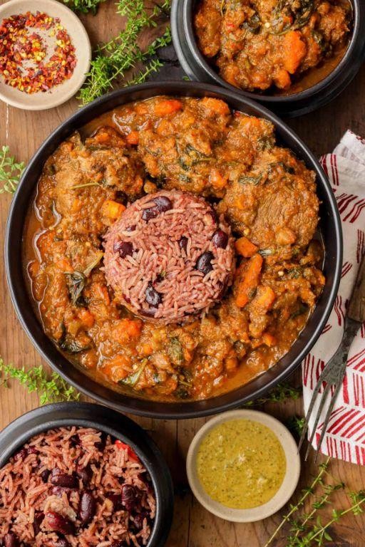 Haitian Legume with Conch and Okra