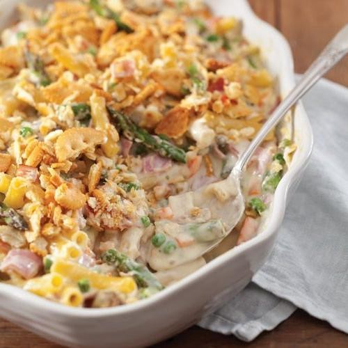 Ham and Asparagus Casserole