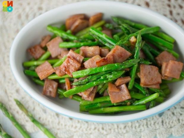Ham and Asparagus Stir Fry