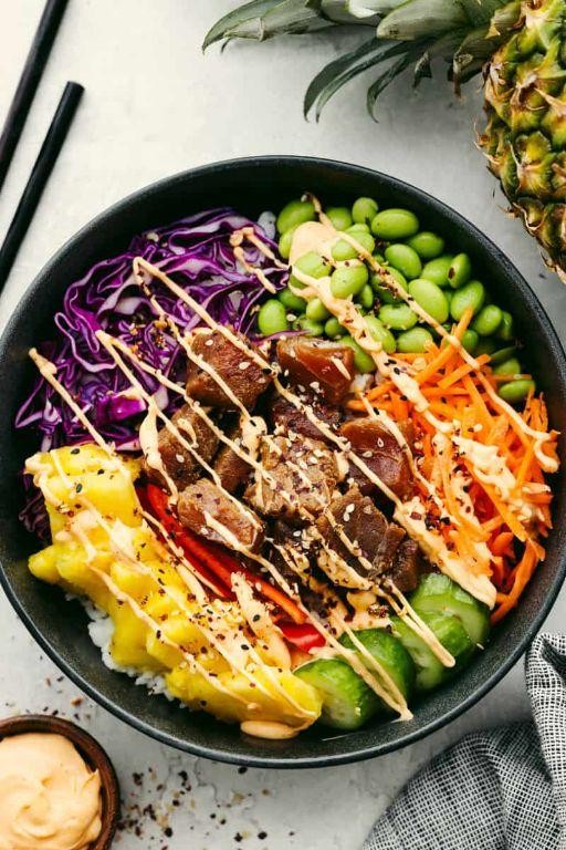Hawaiian Poke Bowl