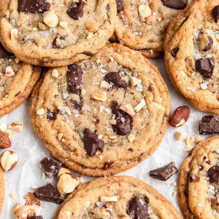 Hazelnut Chocolate Chip Cookies