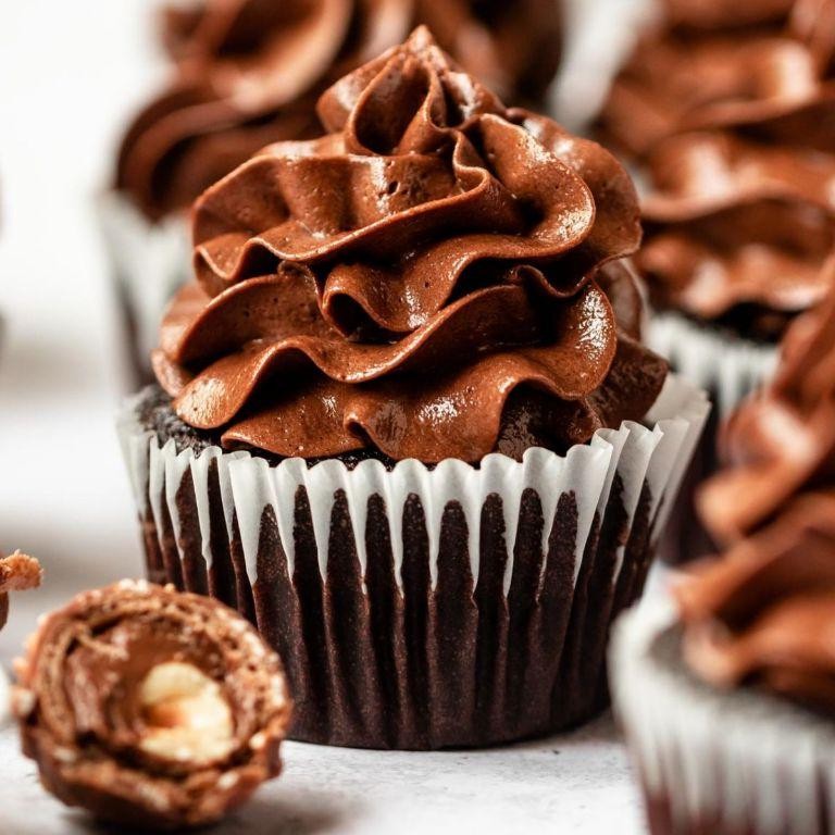 Hazelnut Frosting for Cupcakes
