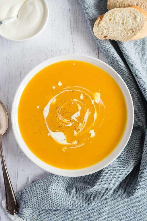 Healthy Crock Pot Pumpkin Soup