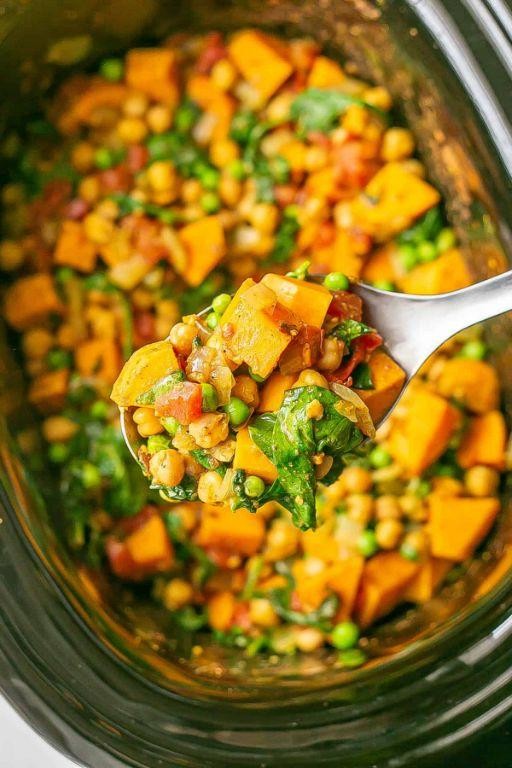 Healthy Crock Pot Vegetable Curry