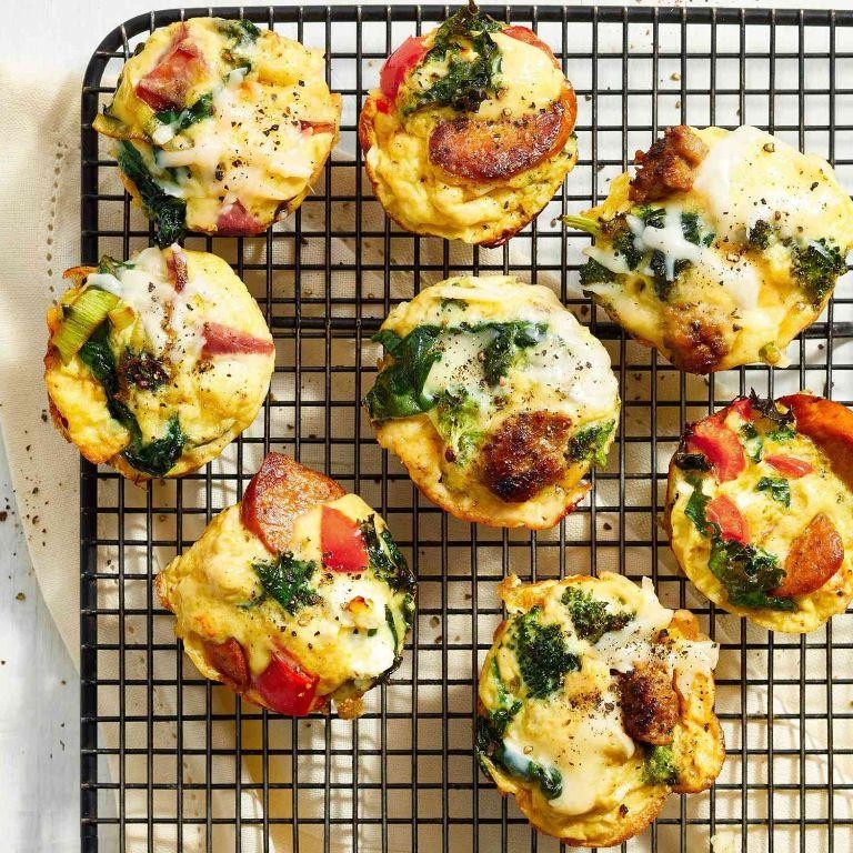 Healthy Ham and Egg Breakfast Muffins