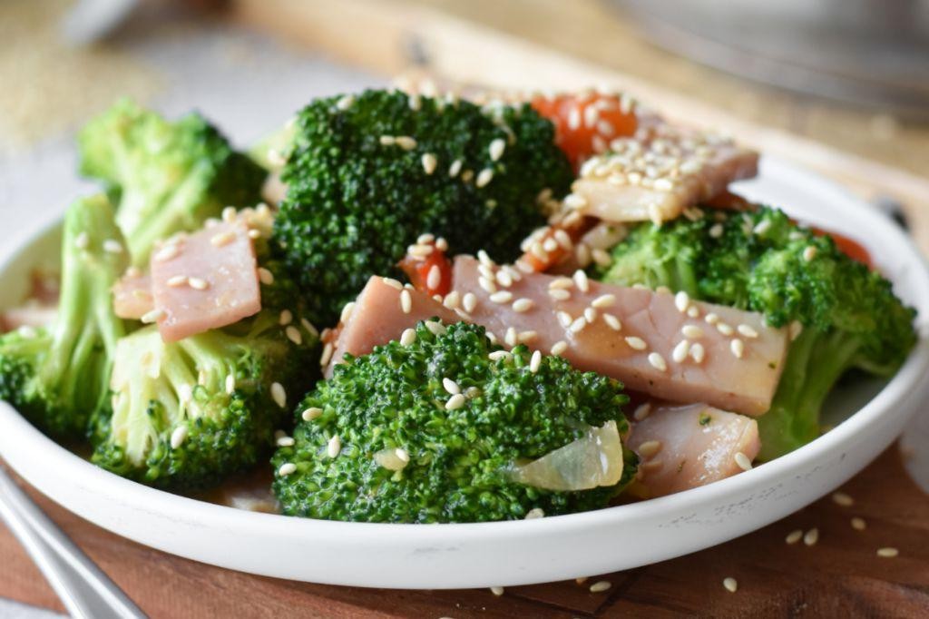 Healthy Ham and Vegetable Stir Fry