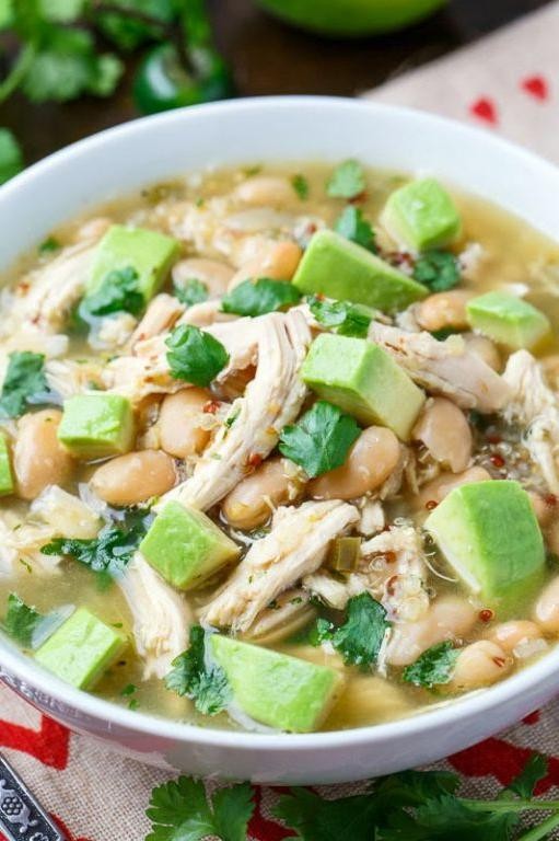 Healthy Quinoa Chicken Chili