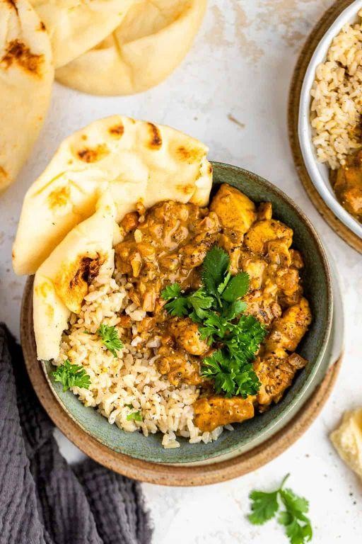 Healthy Slow Cooker Chicken Curry
