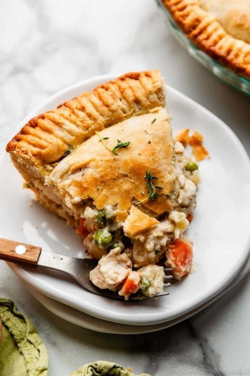 Hearty Chicken Pot Pie with Flaky Crust
