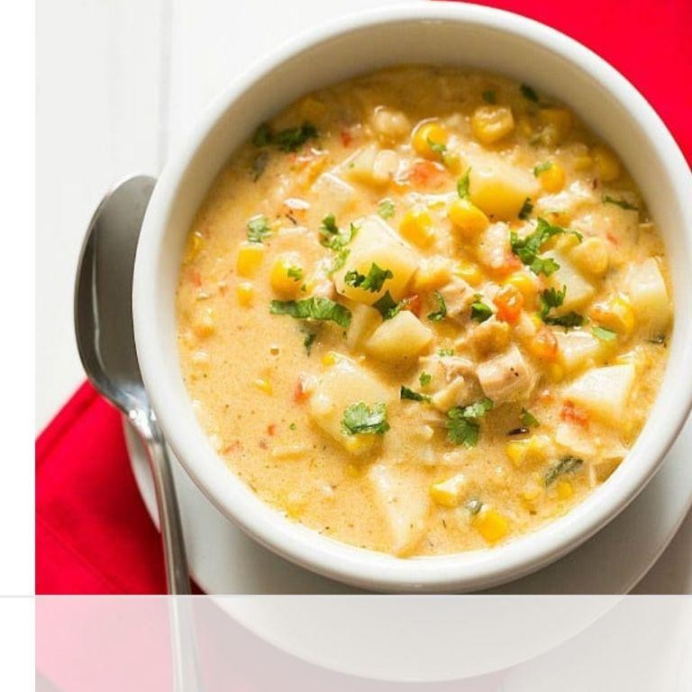 Hearty Chicken and Corn Chowder