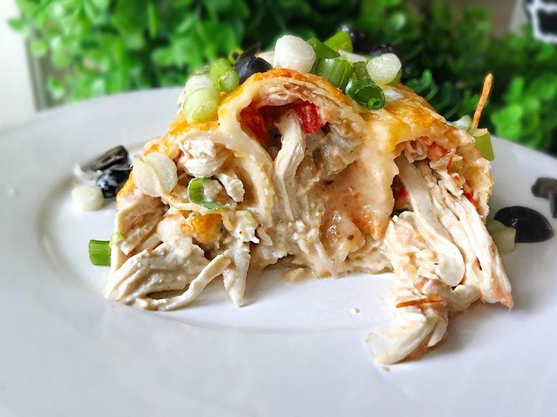 Heavenly Chicken Enchiladas
