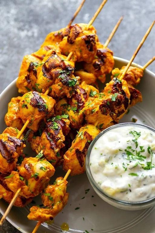 Heavenly Chicken Kebabs