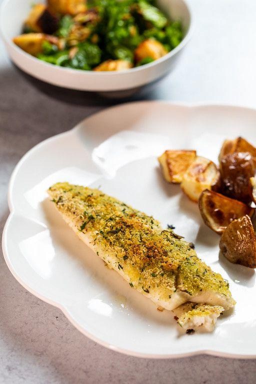 Herb Crusted Breaded Tilapia