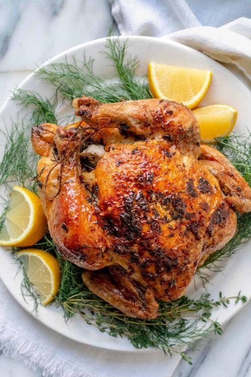 Herb Roasted Christmas Chicken