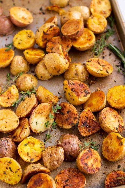 Herbed Country Potatoes with Rosemary and Thyme
